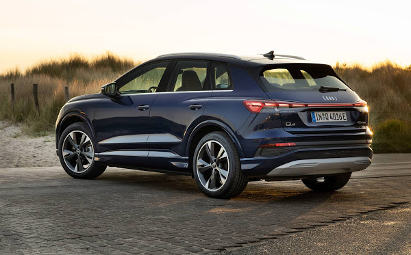 O Audi Q4 e-tron SUV e Sportback agradam em testes na Europa