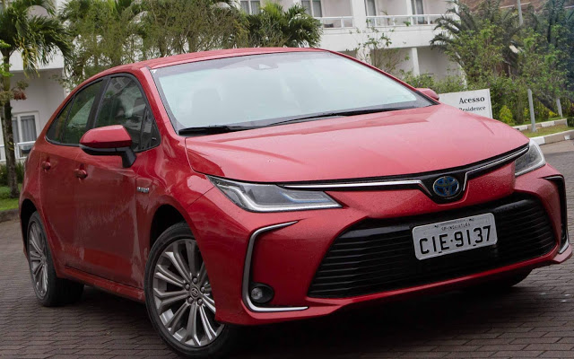 Toyota Corolla Hybrid anda menos que o Golf 1.6 MSI